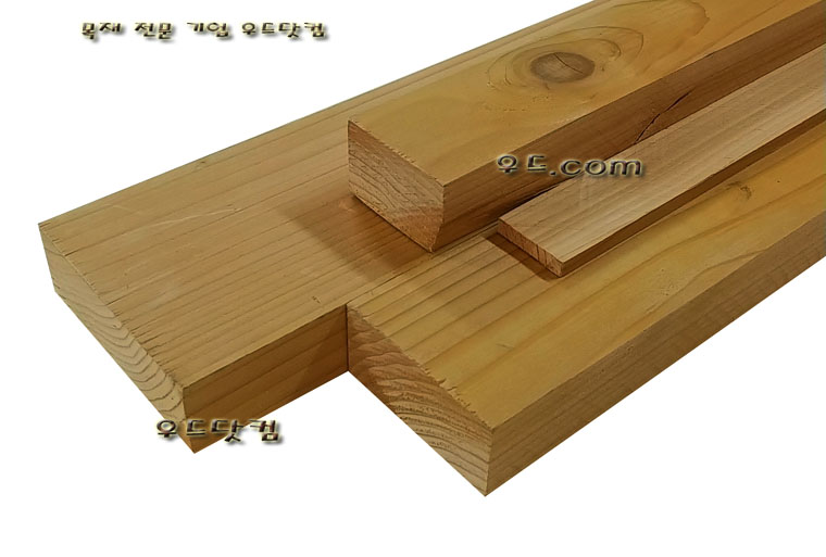 북미산 적삼목[무절]-사면대패 [900~2400]×140×17